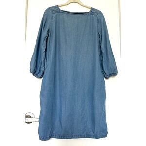 Gap Chambray Denim Dress Sz Small
